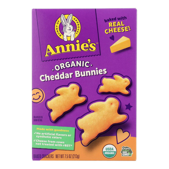 Annie's Homegrown - Snack Crackr Ched Bun 7.5 Oz.