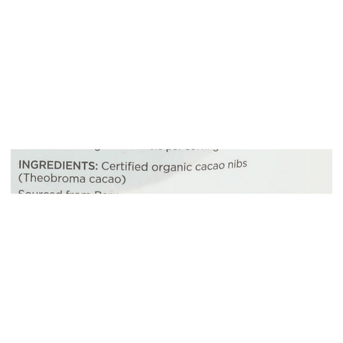 Navitas Naturals Cacao Nibs - Organic - Raw - 4 Oz - Case Of 12.