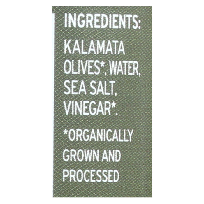 Gaea Olives - Organic - Kalamata - Pitted - Original - 5.6 Oz - Case Of 8.