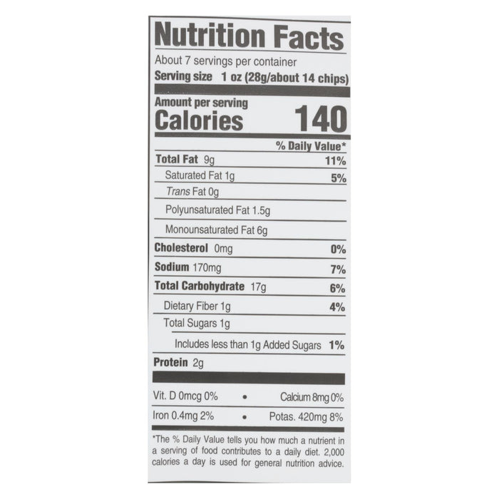 Boulder Canyon -Kettle Cooked Canyon Cut Potato Chips -sour Cream & Chives - Case Of 12 - 6.5 Oz