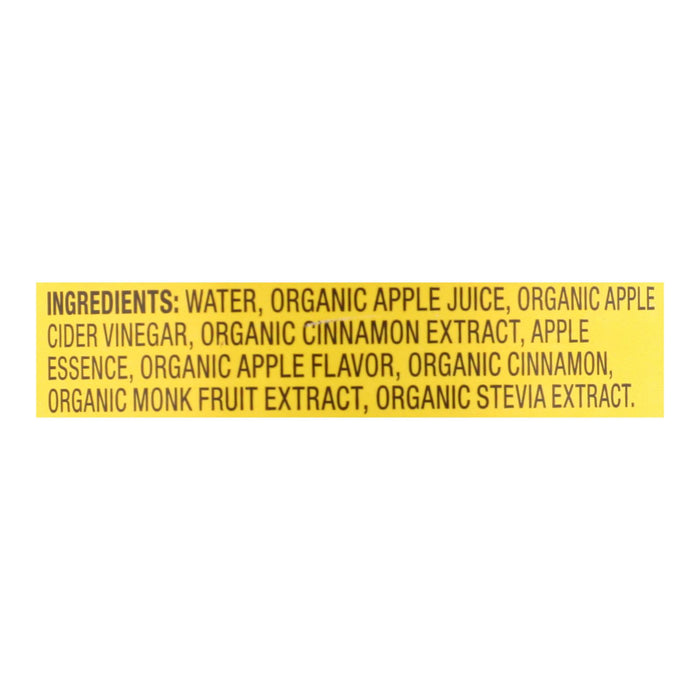Bragg -Apple Cider Vinegar Apple Cinnamon Refresh - Case Of 12-16 Fz
