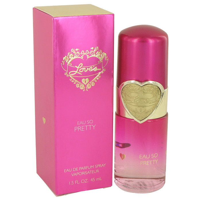 Love's Eau So Pretty by Dana Eau De Parfum Spray 1.5 oz for Women.