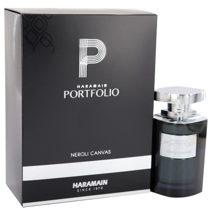 Al Haramain Portfolio Neroli Canvas by Al Haramain Eau De Parfum Spray 2.5 oz for Men