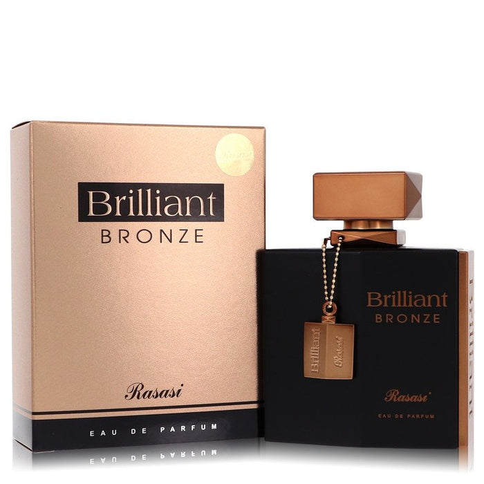 Rasasi Brillant Bronze by Rasasi Eau De Parfum Spray (Unisex) 3.3 oz for Men