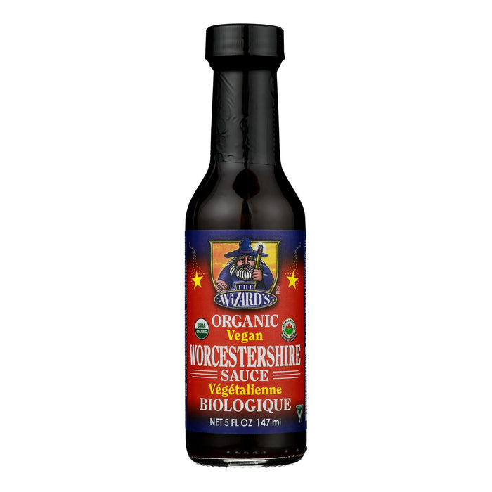 Wizard -Sauce Organic Worcestershire Vegan - Case Of 12-8 Fluid Ounces