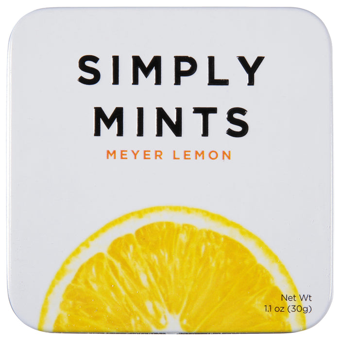 Simply Gum -Mints Meyer Lemon - Case Of 6 - 1.1 Ounces