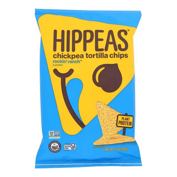 Hippeas -Tortilla Chip Chickpea Vegan Ranch - Case Of 12-5 Ounce
