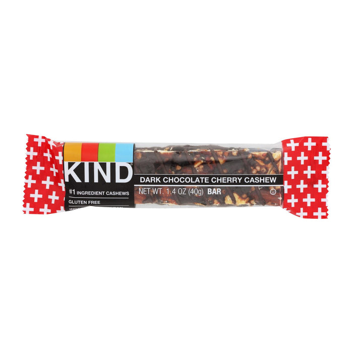 Kind -Bar Dark Chocolate Cherry Cashew - Case Of 12 - 1.4 Ounces