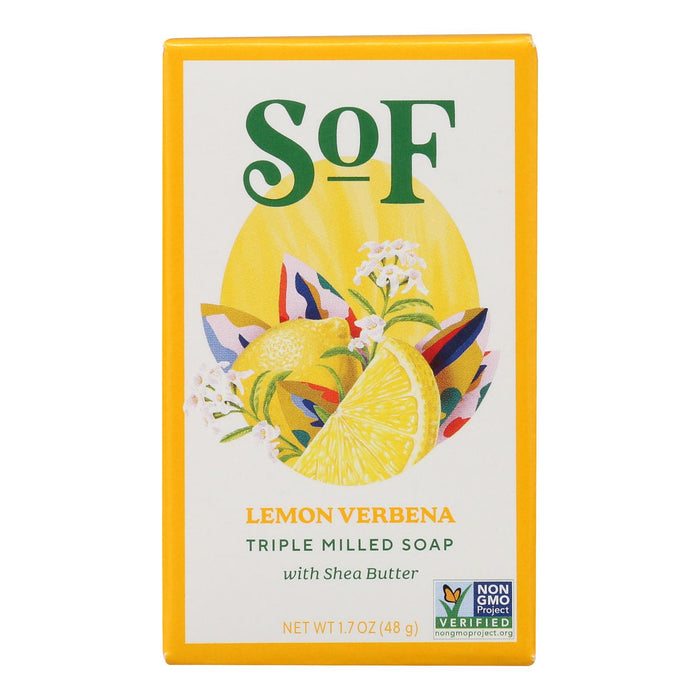 South Of France -Bar Soap Lemon Verbena Travel - Case Of 24 - 1.7 Ounces