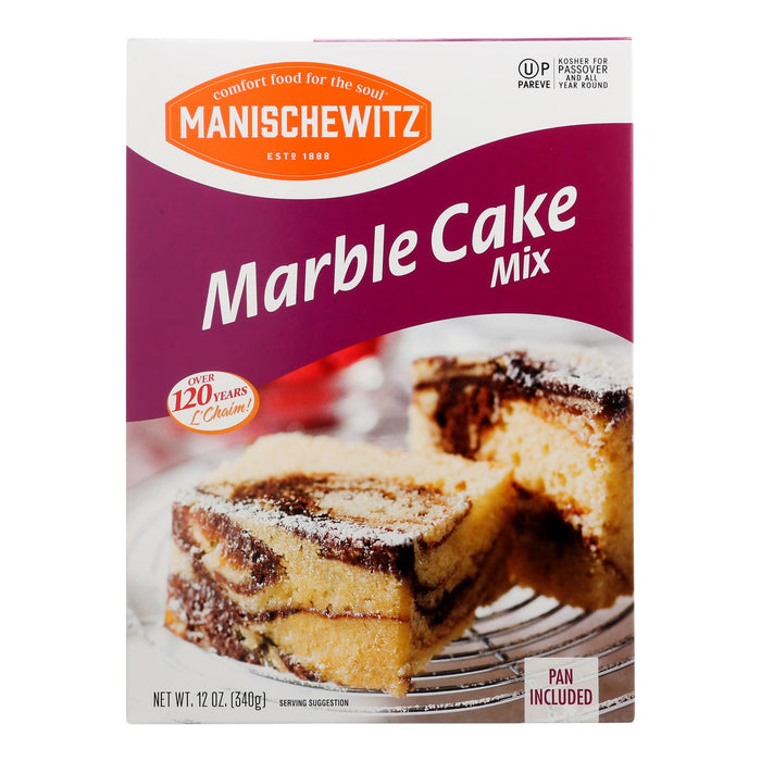 Manischewitz - Mix Cake Marble Kosher For Passover -Case Of 12-12 Oz