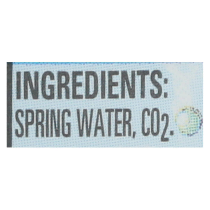 Ice Mountain - Sparkling Water - Simply Bubbles - Case Of 12 - 33.8 Fl Oz