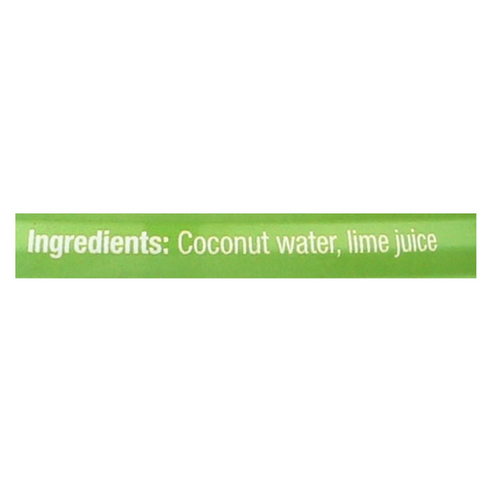 Amy And Brian -Coconut Water With Lime - Case Of 12 - 17.5 Fl Oz