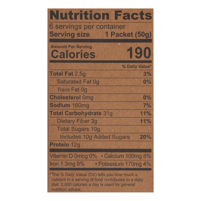 Kodiak Cakes - Oatmeal Mpl Brwn Sgr Pckt - Cs Of 6-6/1.76 oz