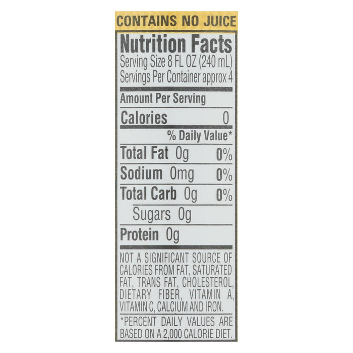 Ice Mountain - Sparkling Water - Lively Lemon - Case Of 12 - 33.8 Fl Oz