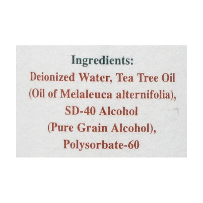 Tea Tree Therapy Water Soluble Tea Tree Oil - 2 Fl Oz.