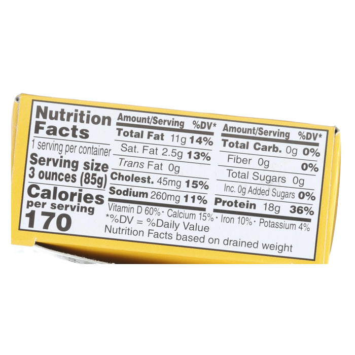 Wild Planet Sardines In Oil - Lemon - Case Of 12 - 4.375 Oz