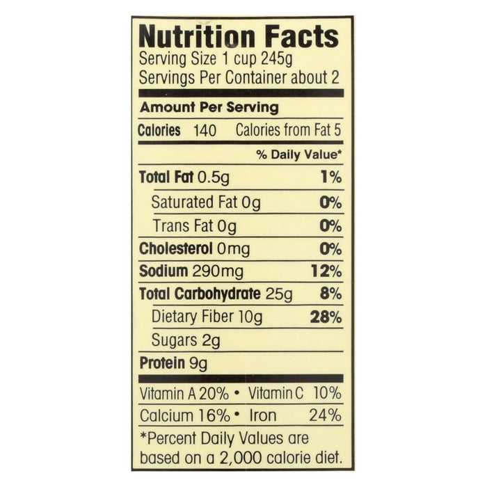 Dr. Mcdougall's Lentil Lower Sodium Soup - Case Of 6 - 18 Oz.