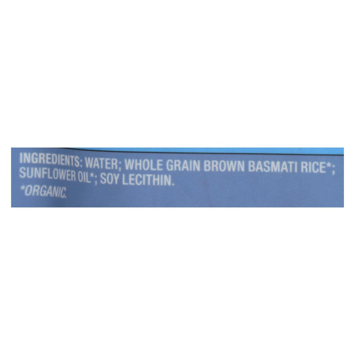 Seeds Of Change Organic Rishikesh Brown Basmati Rice - Case Of 12 - 8.5 Oz