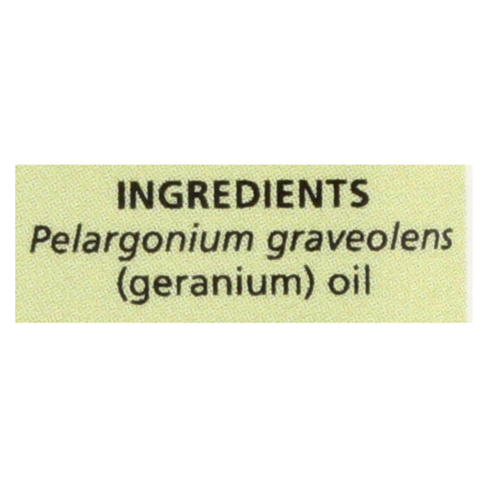 Aura Cacia - Pure Essential Oil Geranium - 0.5 Fl Oz.