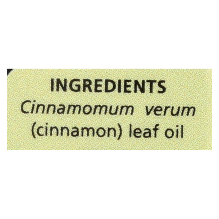Aura Cacia - Pure Essential Oil Cinnamon Leaf - 0.5 Fl Oz.
