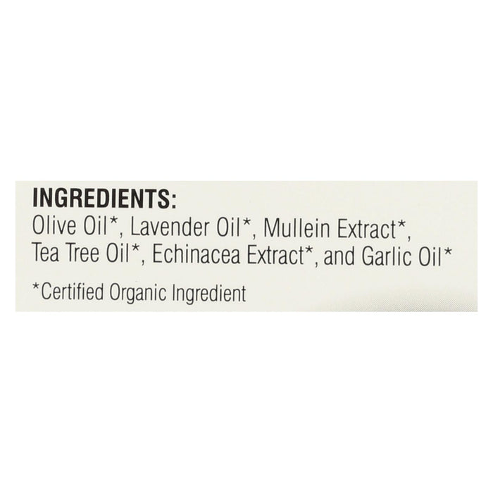 Wally's Natural Products Ear Oil - Organic - 1 Fl Oz.