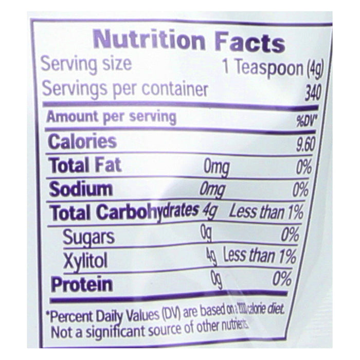 Xylosweet All Natural Low Carb Xylitol Sweetener - 3 Lb