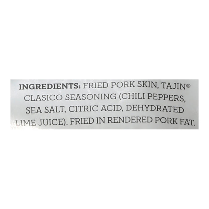 4505 - Pork Rinds Tajin - Case Of 12-2.25 Oz.