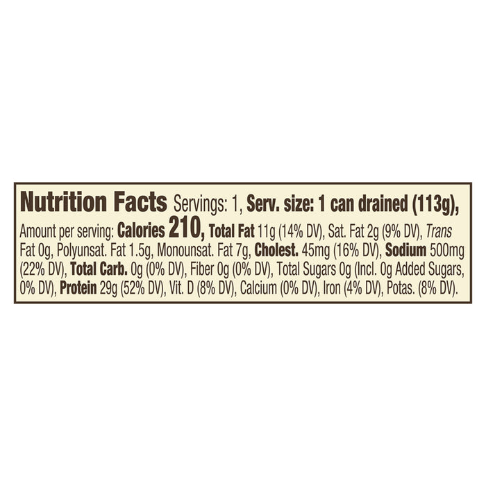 Genova - Yellowfin Tuna In Olv Oil - Case Of 12-5 Oz.