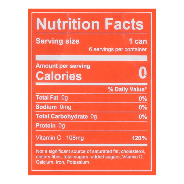 Hop Water - Hop Water Spk Bld Orng 6pk - Case Of 4-6/12  Fz