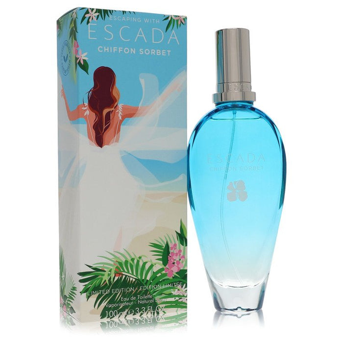 Chiffon Sorbet by Escada Eau De Toilette Spray 3.3 oz for Women