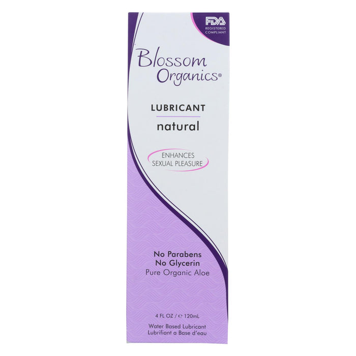 Blossom Organics Natural Lube.