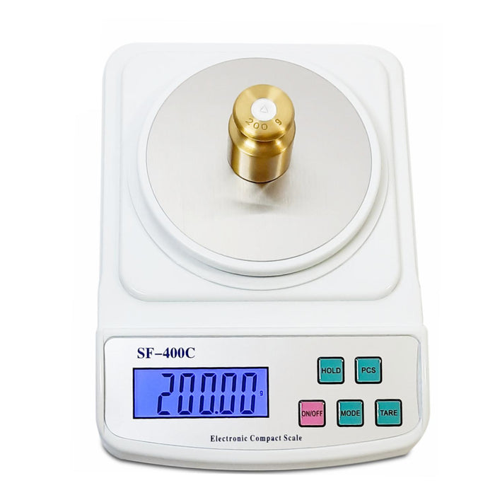 Ounce and Gram Scale 0.01g Accuracy Mass Balance Chemistry Digital Scale Electronic LCD Science Lab Laboratory Digital Scale   USB Charger and AC DC Adapter Included