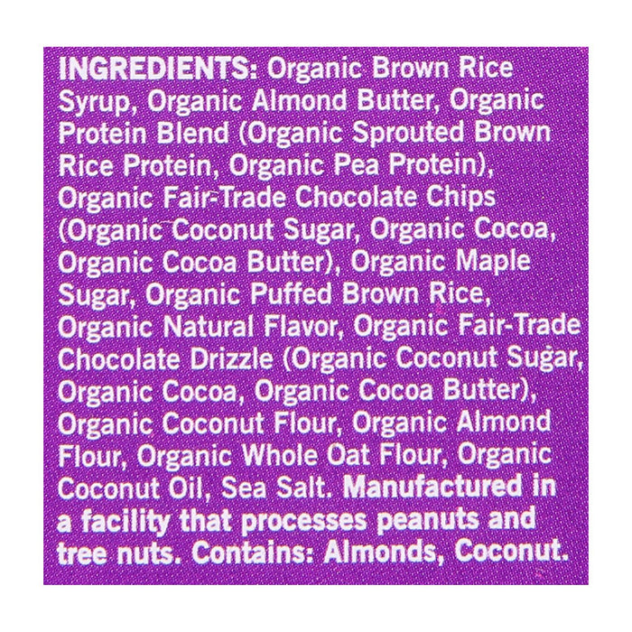 Gomacro - Kids Macrobar Chocolate-chip Cookie Dough - Cs Of 7-6.3 Oz.