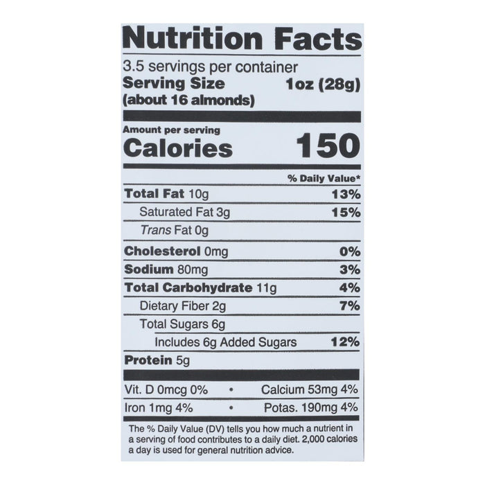 Skinny Dipped Almonds - Dark Chocolate Cocoa - Case Of 10 - 3.5 Oz.