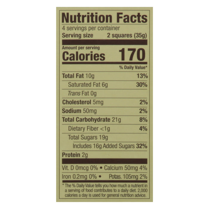 Ghirardelli - Bar Milk Chocolate Caramel - Case Of 10-4.8 Oz .