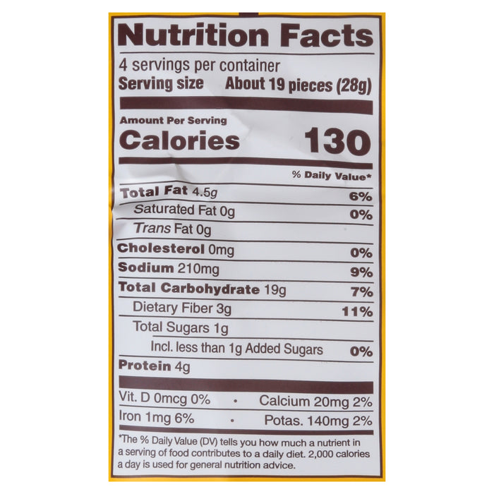 Hippeas -Chickpea Puff Nacho Vibes - Case Of 12 - 4 Ounces
