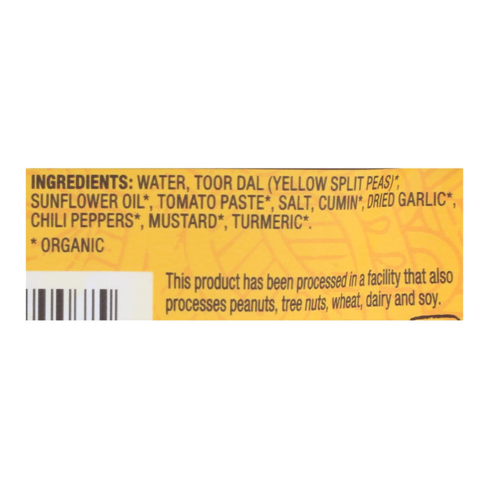 Tasty Bite -Lentils Organic Spicy Tomato And Red Chili Curry - Case Of 6-10 Ounces