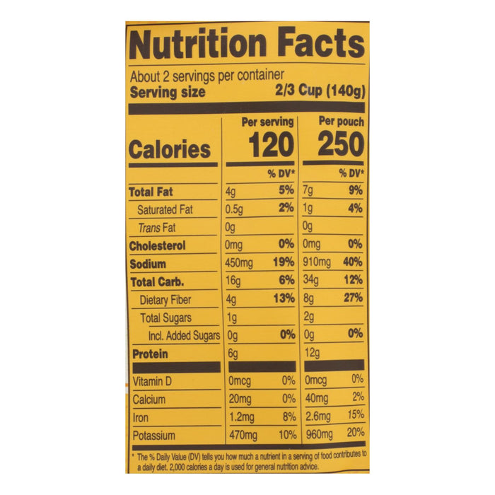 Tasty Bite -Lentils Organic Spicy Tomato And Red Chili Curry - Case Of 6-10 Ounces
