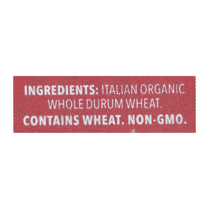 Delallo -Pasta Organic Shells Whole Wheat Number 91 - Case Of 8-16 Ounces