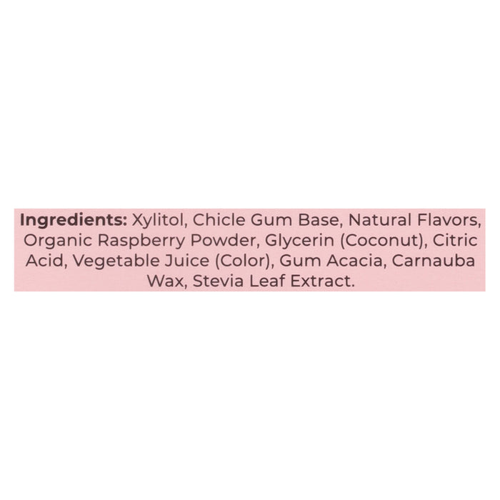 Refresh Gum -Gum Raspberry - Case Of 12-12 Count