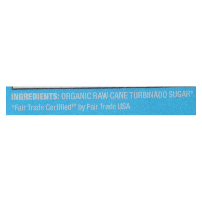 Wholesome Sweeteners Sugar - Organic - Turbinado - Raw Cane - 1.5 Lb - Case Of 12.