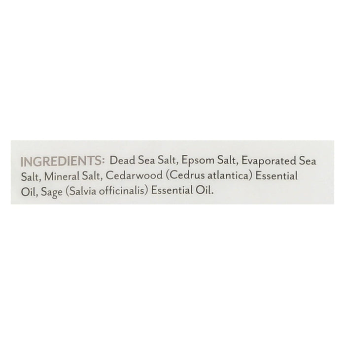 Soothing Touch Bath Salts - Cedar Sage - 32 Oz.