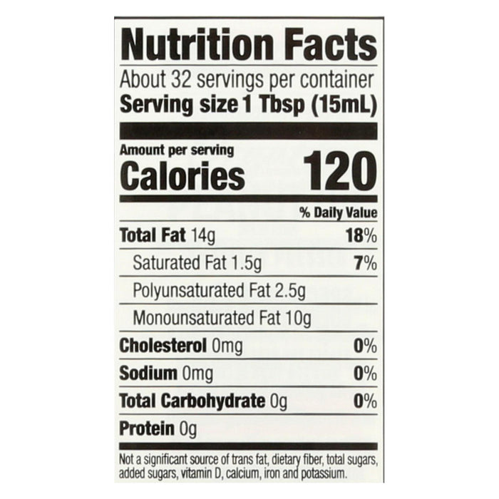 Spectrum Naturals High Heat Refined Organic Peanut Oil - Case Of 12 - 16 Fl Oz