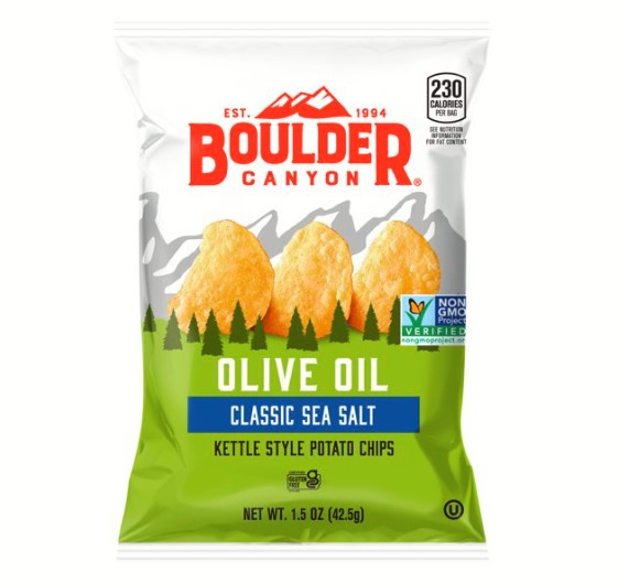 Boulder Canyon Potato Chips Variety Pack 24 Count
