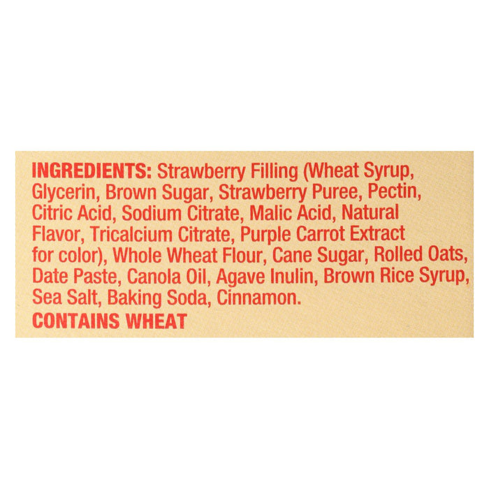 Nature's Bakery - Oatmeal Crumble Strawberry - Case Of 6 - 8.46 Oz.