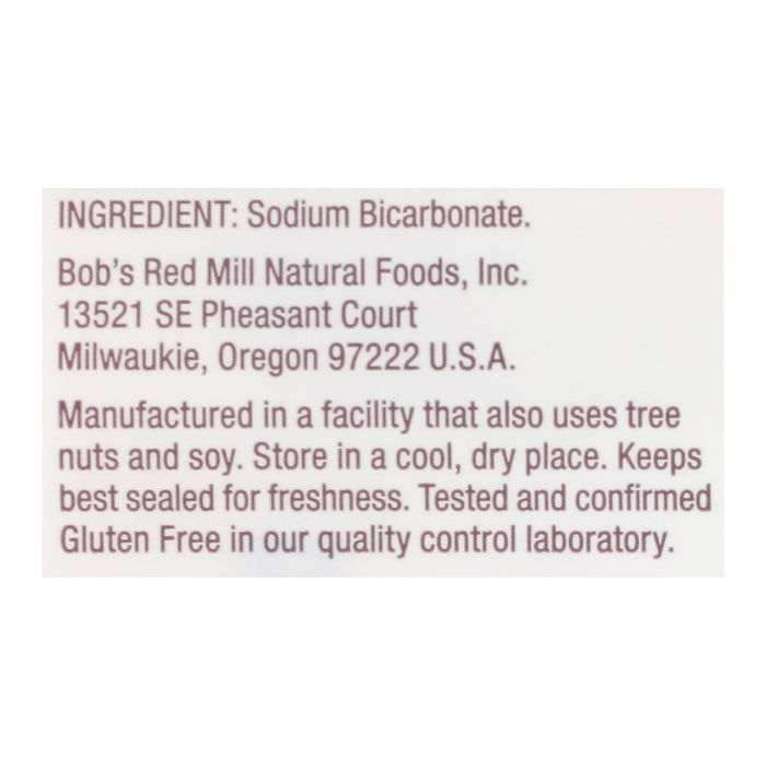 Bob's Red Mill - Baking Soda - Case Of 4-16 Oz.