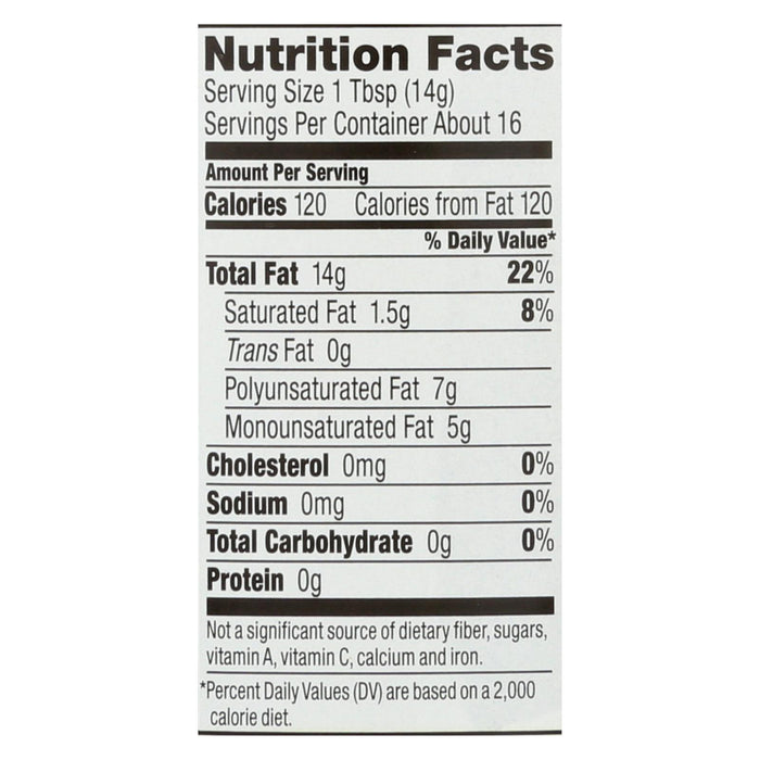Spectrum Naturals Unrefined Toasted Sesame Oil - Case Of 6 - 8 Fl Oz