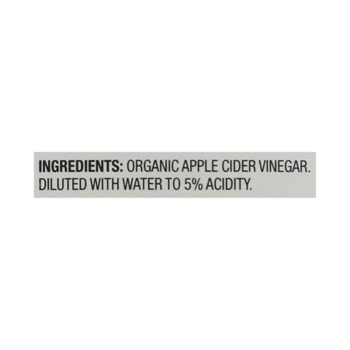 Spectrum Naturals Organic Unfiltered Apple Cider Vinegar -Case Of 4 - 1 Gal