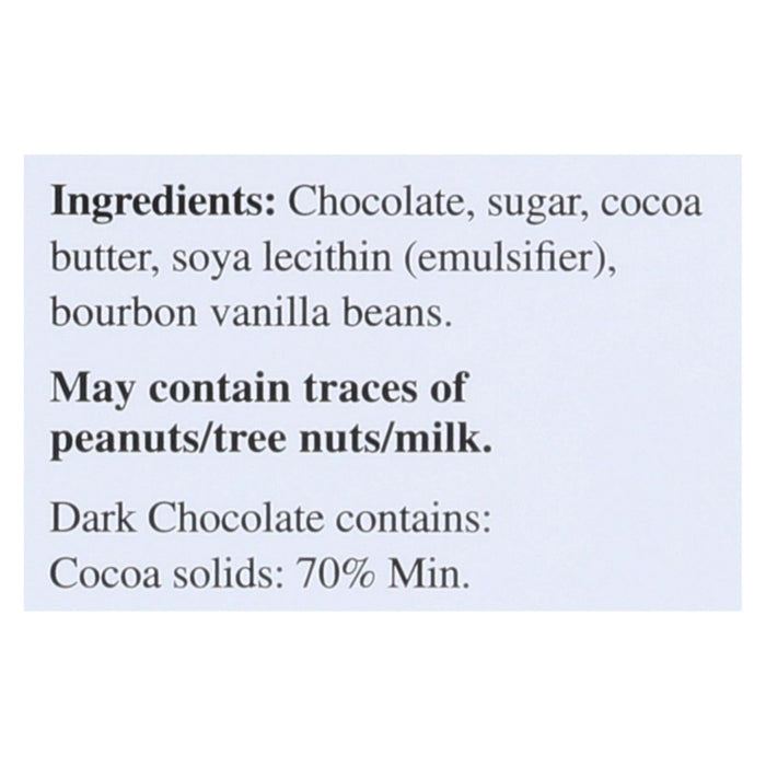 Lindt Chocolate Bar - Dark Chocolate - 70 Percent Cocoa - Smooth - 3.5 Oz Bars - Case Of 12.