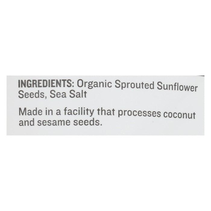 Go Raw - Snack Seed Snflwr Sprtd - Case Of 10 - 4 Oz.